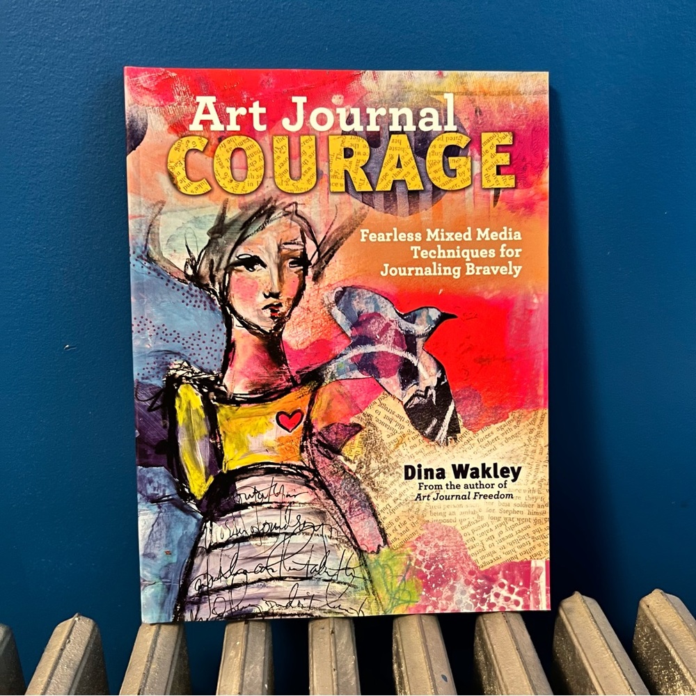 Mixed media art journal.